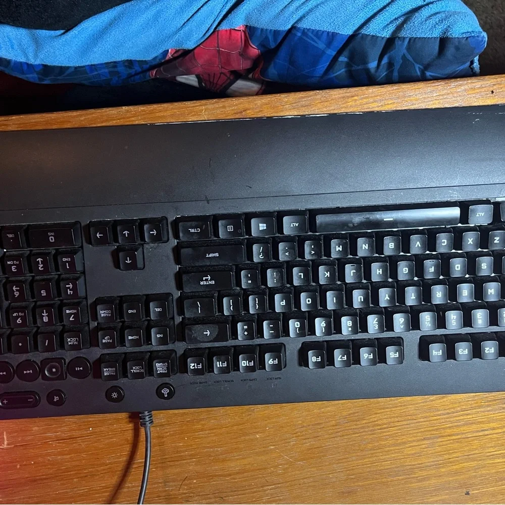 Logitech Black Wired Keyboard